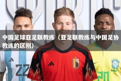 中国足球亚足联教练（亚足联教练与中国足协教练的区别）