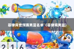 菲律宾世预赛男蓝名单（菲律宾男篮）