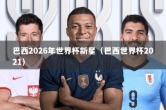 巴西2026年世界杯新星（巴西世界杯2021）
