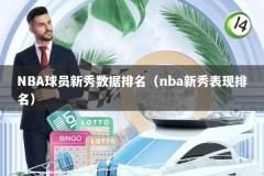 NBA球员新秀数据排名（nba新秀表现排名）