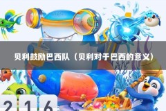 贝利鼓励巴西队（贝利对于巴西的意义）