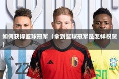 如何获得篮球冠军（拿到篮球冠军是怎样祝贺）