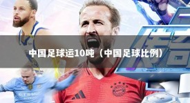 中国足球运10吨（中国足球比例）
