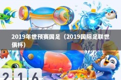 2019年世预赛国足（2019国际足联世俱杯）
