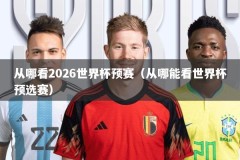 从哪看2026世界杯预赛（从哪能看世界杯预选赛）