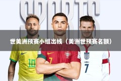 世美洲预赛小组出线（美洲世预赛名额）